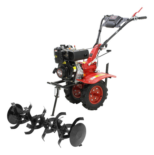 Micro Trator Motocultivador 5hp Diesel 4t Enxada Rotativa