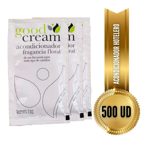 Acondicionador Caja 15 Ml X 500 Unid. Good Cream