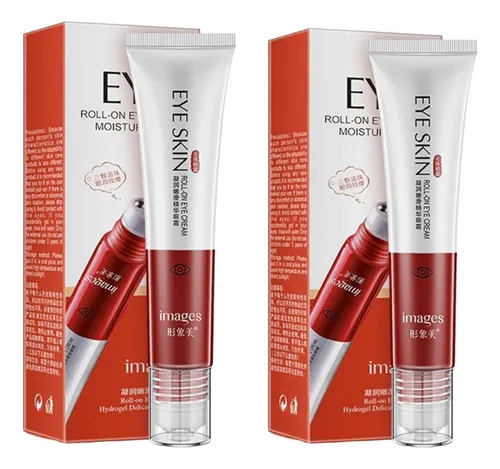 comprar Kit 2 Cremas D Ojos Anti Arrugas Colágeno Hidratante Roll On