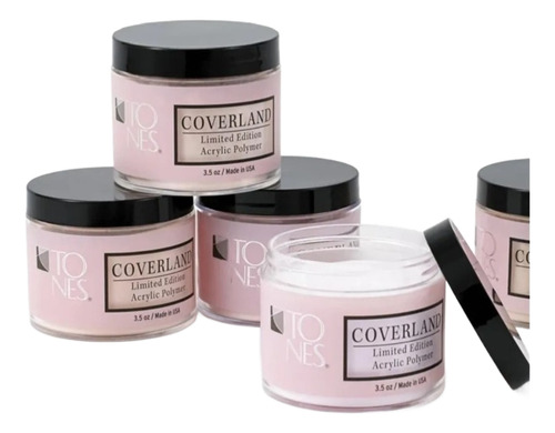 Pó Acrilico Unhas Coverland Tones 100g