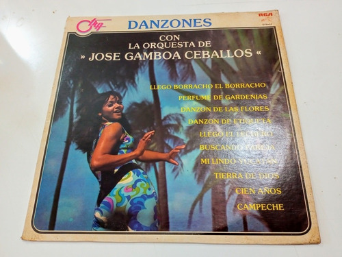 José Gamboa Ceballos - Danzones 1981 Lp