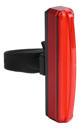 Luz Trasera De Bicicleta Roja Usb Recargable Ajustable