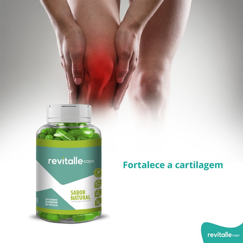 Kit 2 Revitallecaps 500mg 120 Cápsulas