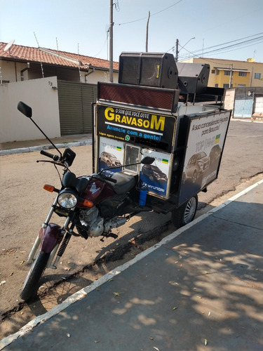 Triciclo Propaganda Volante Muito Top - 5 Mil Wats - Honda