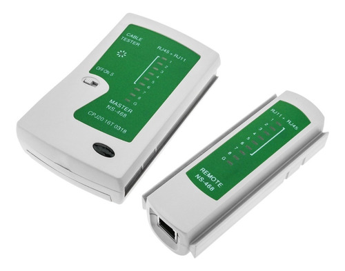 Imagem 4 de 6 de Teste Cabo De Rede Testador Lan Ethernet Rj45 E Rj11 Pro