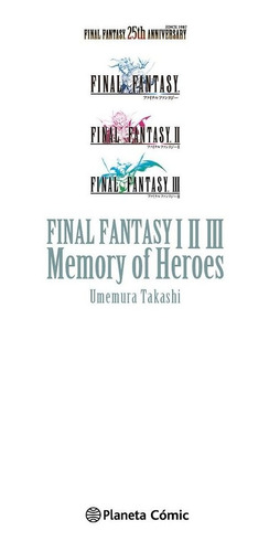 Libro Final Fantasy I, Ii, Iii Memory Of Heroes (novela) ...