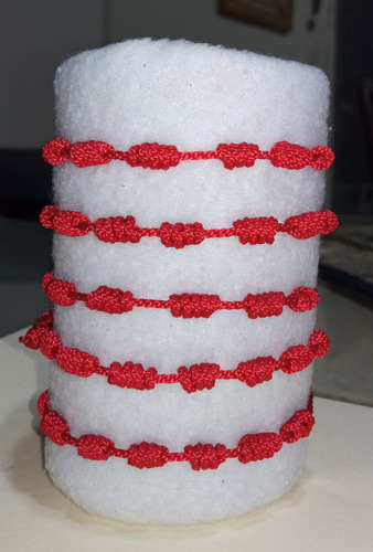 Pulseras Rojas 7 Nudos (2 X $1)