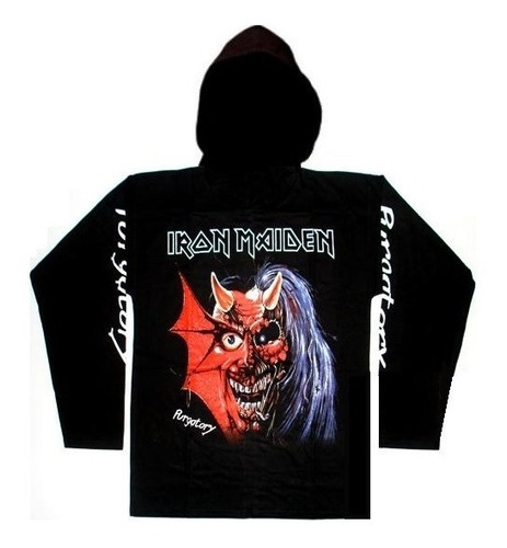 Iron Maiden Purgatory Polo Capucha Small [rockoutlet] Remate