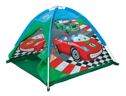 Carpa Casa Infantil Auto Carrera Racing Cars Tent Iplay Pce