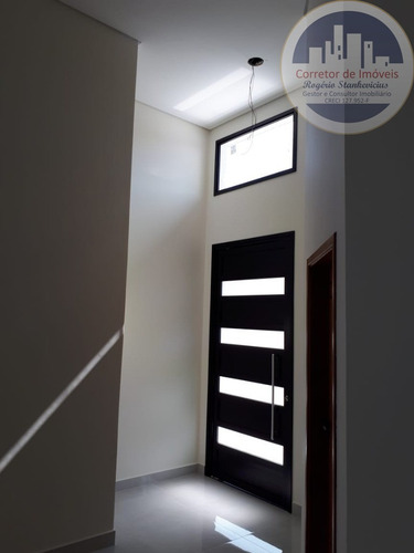 Imagem 5 de 10 de Casa Nova Condominio Jardim Residencial Maria Dulce Com 3 Suites - Ca00055 - 67807938