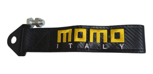 Tow Strap Cinta De Remolque Jdm Momo Fibra De Carbono  