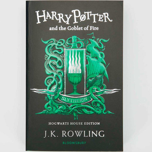 Libro Harry Potter And The Goblet Of Fire (slytherin Editio