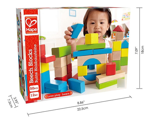 E0409 Maple Blocks Hape Bloques