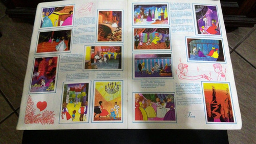 Álbum Cinderela Ed. Vecchi 1978 Completo Colado (Usado)