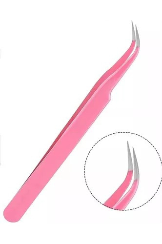 2 Pinzas Para Extensiones D Pestañas Belleza Maquillaje Mink