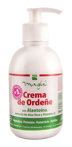 Crema De Ordeñe Magle 250 Ml C/válvula