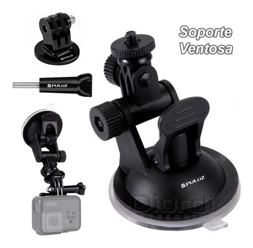 Imagen 8 de 10 de Gopro Puluz Kit 53 Accesorios Cámara Acción Gopro 9/8/7