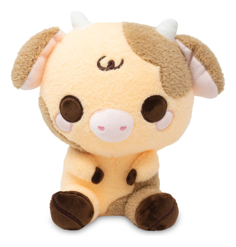 Cuddle Barn Plushgoals - Moocha The Coffee Cow | Juguete De