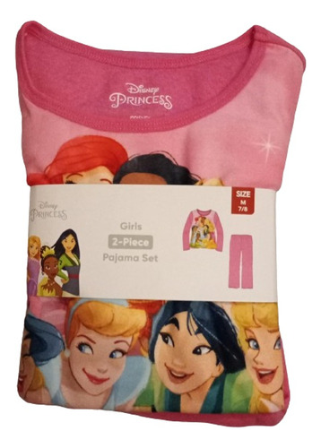 Pijama  Princesas  2 Piezas Ame Nena