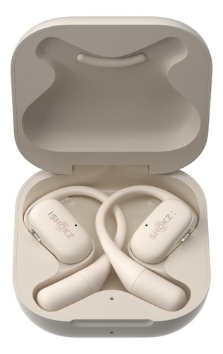 Audífonos Bluetooth Shokz Openfit Openear Beige Truewireless