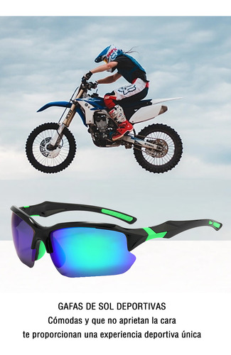 Gafas De Sol Polarizadas De Media Montura Para Ciclismo