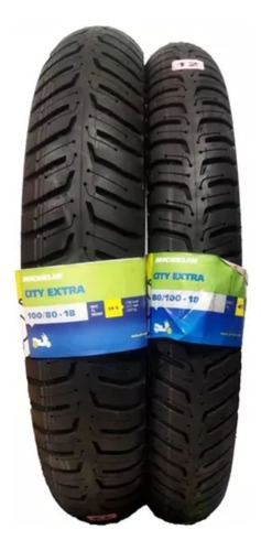 Par Pneu Dafra Speed 150 80/100-18 + 100/90-18 City Extra