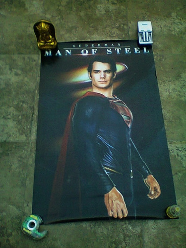 Superman Man Of Steel Henry Cavill Poster  Dc Comics Snyder