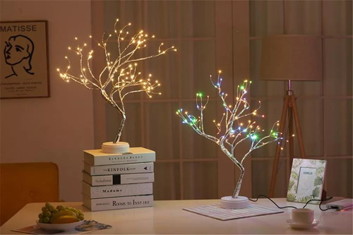 Luz Nocturna Led, Cuento De Hadas, Árbol, Alambre De Cobre