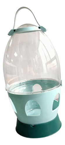 Bebedero De Agua Para Palomas 4l Verde 32.5cmx21cm