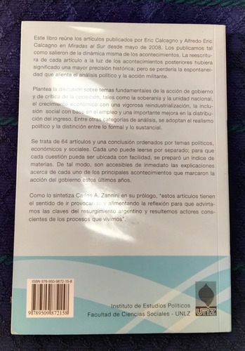 El Resurgimiento Argentino - Eric Calcagno (Usado)