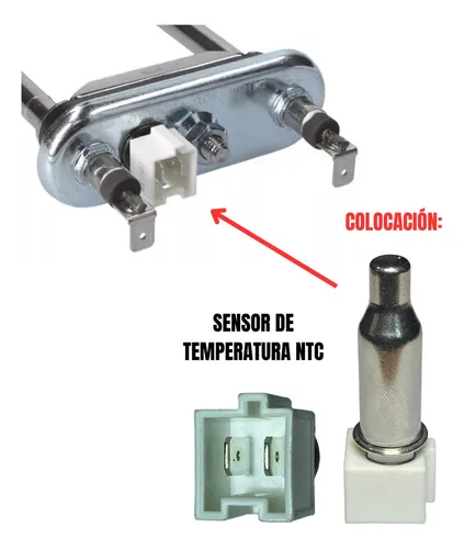 Sensor Temperatura Ntc Para Lavarropas LG Wm8512ee6/we6