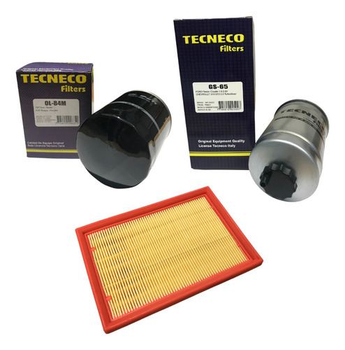 Kit De Filtros Ford Fiesta 1.8 Diesel Endura 1995.- 3filtros
