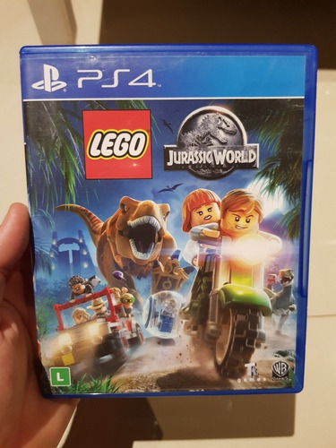 Lego Jurassic World Ps4 Midia Fisica Portugues Frete 15 Reai