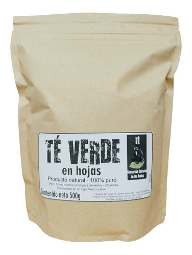 Té Verde En Hoja - Green Tea 500g - G A $ - g a $66