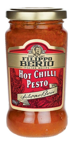 Molho Pesto Italiano Filippo Berio Picante 190gr