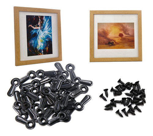 Clips De Soporte Para Marcos De Fotos, Clips De Hardware Par