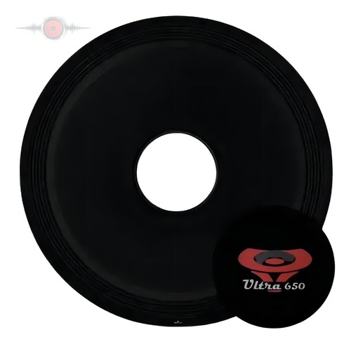Ultravox Kit Reparo Woofer 12'' C6512 650w Rms Cor Preto