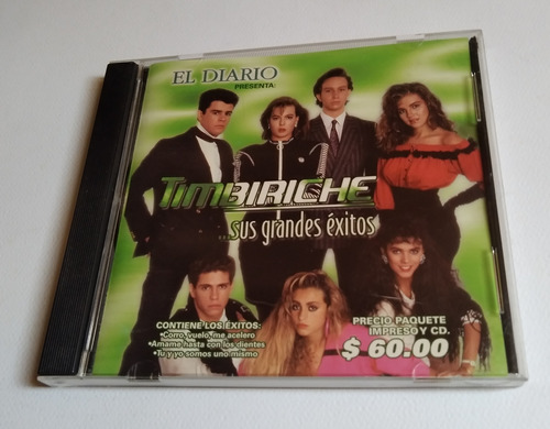 Cd Timbiriche Sus Grandes Exitos Thalia Paulina Rubio Alix