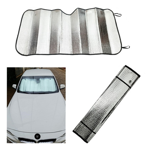 Protetor Solar Metalico Parabrisa Volkswagen Nivus + Brinde