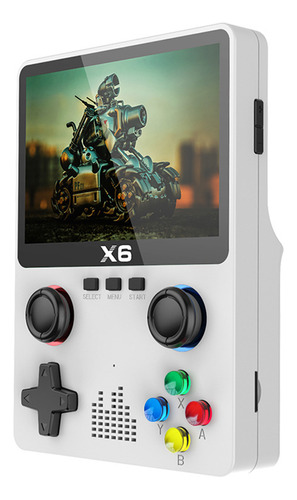 Reproductor De Juegos Portátil X6 Con Pantalla Ips De 3.5 Pu