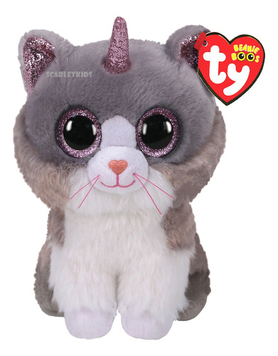 Ty Beanie Boos Peluche Mediano Original Scarlet Kids Ty