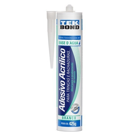 Adesivo Selador De Trincas Branco 425g - Tekbond