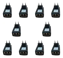 Comprar Kit 10 Pcs Fonte Poe 48v 0,5a Access Point Roteadores