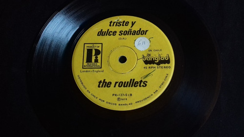 Single The Roullets Triste Y Dulce Soñador 