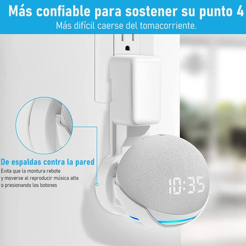 Soporte De Pared Alexa Echo Dot Bocina 5th Generación