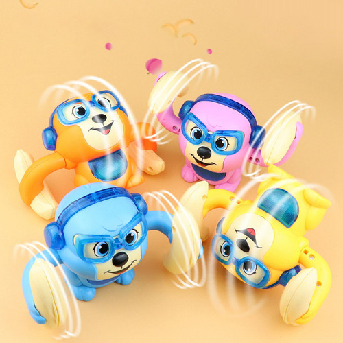 Monkey Musical Juguete Movimiento 360 Blister Con 8 Monos Color Rosa