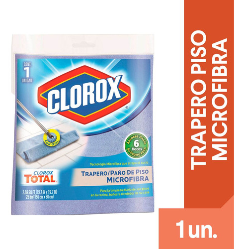 Clorox Paño Trapero Microfibra 1 Unidad