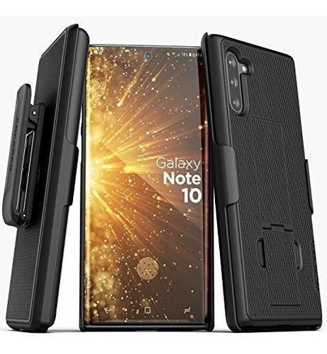 Funda Galaxy Note 10 Ultrafina +carcasa Cinturon Profesional