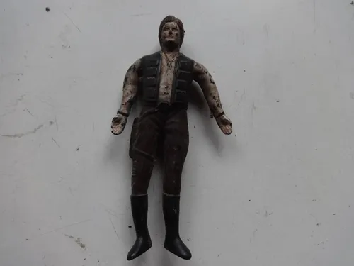 Muñeco Star Wars Antiguo Goma Para Restaurar Hans Solo (Usado)