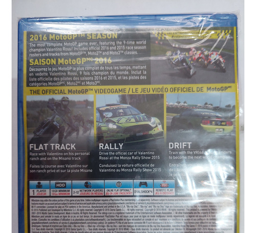 Moto Gp Valentino Rossi Day One Edition Ps4 Físico